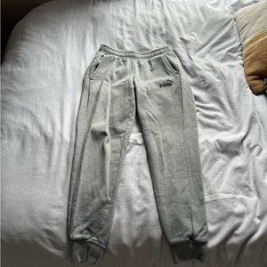 Grey Puma Sweatpants